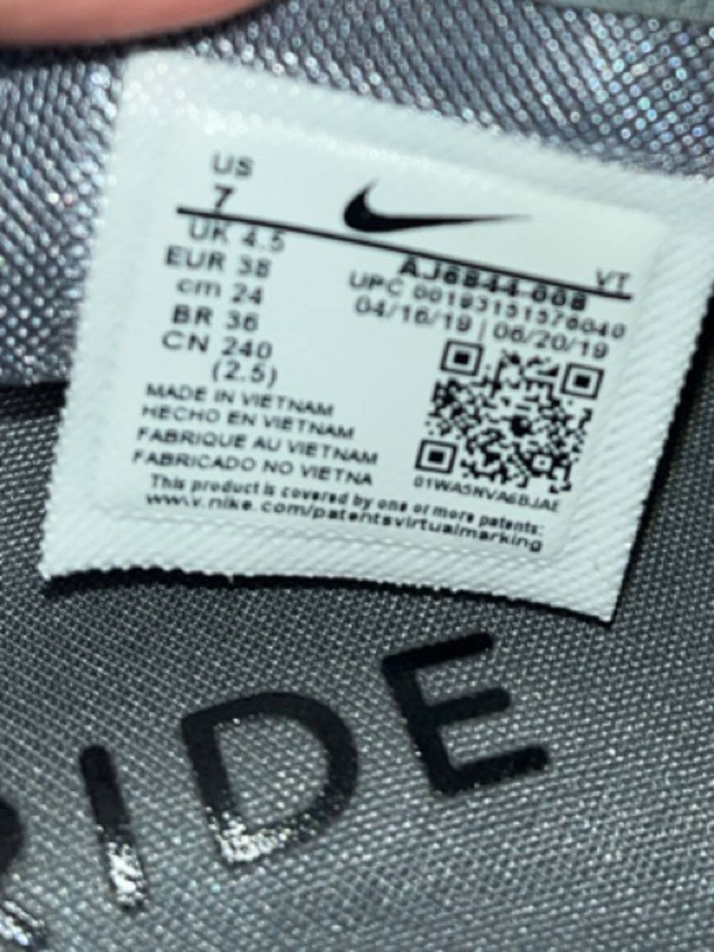 Nike Joyride Optik Grey - Women's Size 7 - Picture 2 of 10